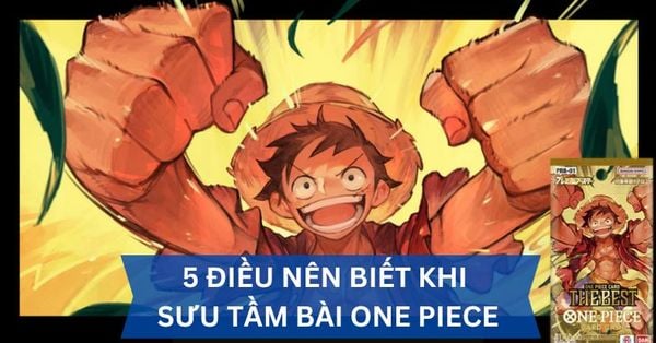 Sưu tập thẻ bài One Piece hiếm & 5 điều bạn cần biết