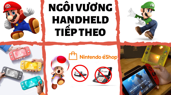 Switch Lite v2 đã sẵn sàng thay thế dòng máy Nintendo 3DS