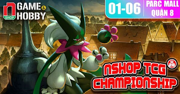Cùng nShop đấu giải Pokemon TCG Championship [W28] PARC Mall Quận 8