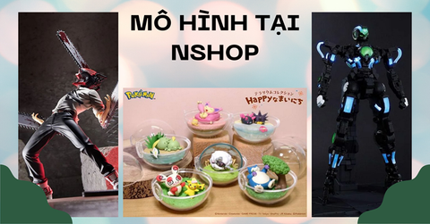 nShop không chỉ có Gundam, còn nhiều dòng mô hình hấp dẫn đang đợi bạn