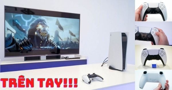 Tổng hợp trên tay máy PS5 và tay cầm PS5 từ các Youtuber Nhật Bản: Quá đẹp và vĩ đại!