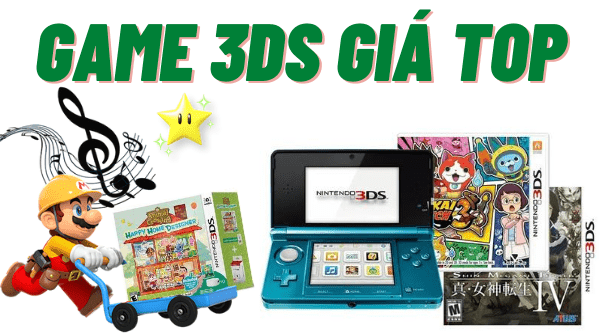 Top game Nintendo 3DS hiếm và mắc tiền nhất (Phần 1)