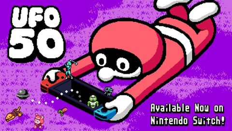 Bộ sưu tập 50 trò chơi 8-bit hơi bị chất UFO 50 bất ngờ xuất hiện, đã có trên Nintendo Switch