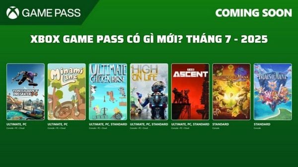 [Cập nhật] Hai tuần đầu tháng Bảy 2025, Xbox Game Pass có gì mới?