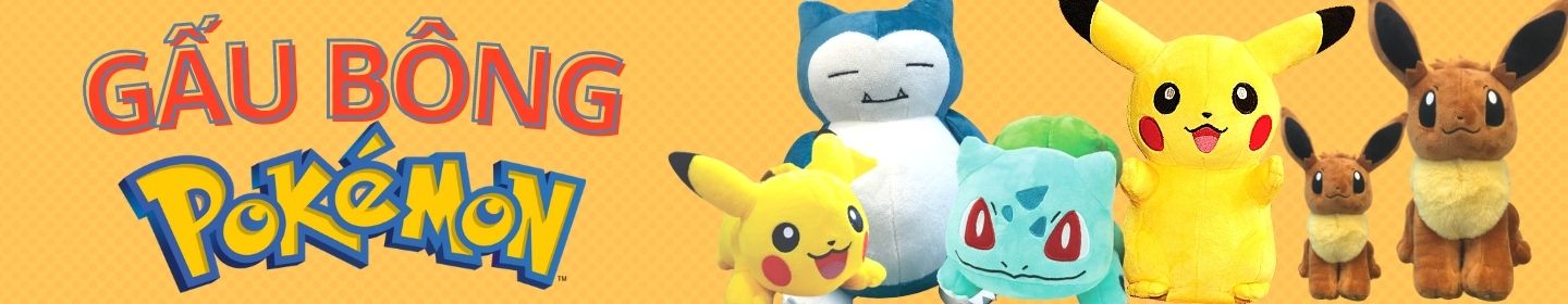 Gấu Bông Pokemon - Siêu thị thú bông chính hãng nShop