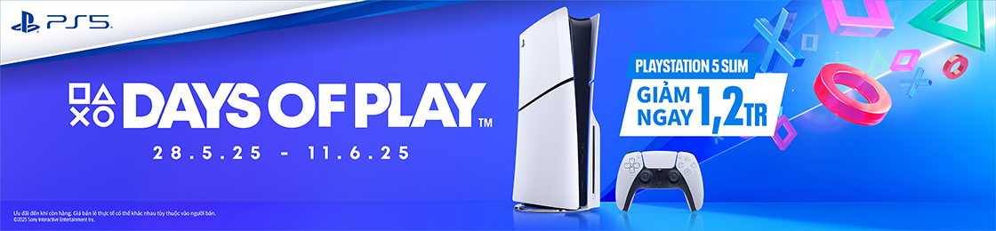 Mua máy Game PS5 Slim & PS5 Pro - Ưu đãi chính hãng - Bảo hành 2 năm