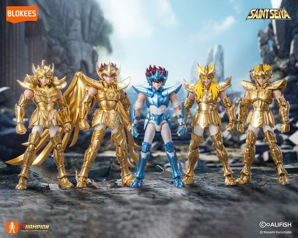 Blokees Saint Seiya Champion Class mô hình lắp ráp đỉnh cao, dành cho fan anime chân chính