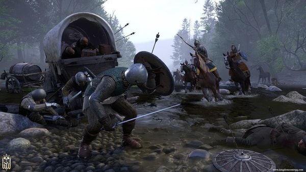 Game nhập vai Kingdom Come Deliverance phiên bản Royal Edition dành cho Nintendo Switch có thế giới mở rộng lớn và chân thực
