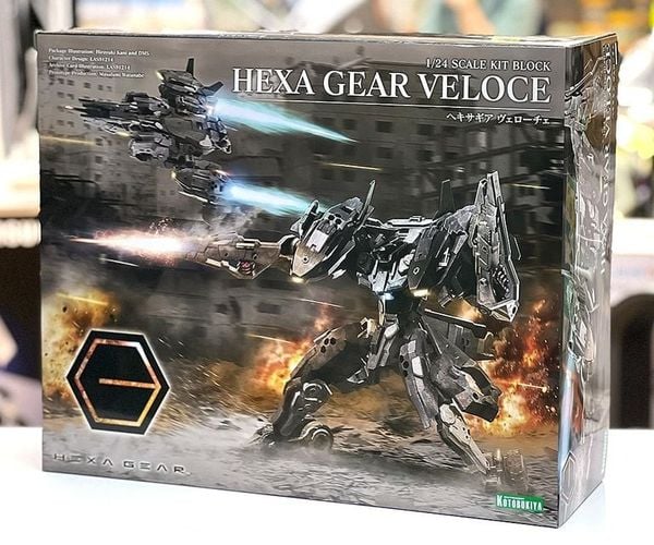 mô hình lắp ráp Hexa Gear Veloce Kotobukiya HG134 đầy sáng tạo và chất lượng từ Kotobukiya