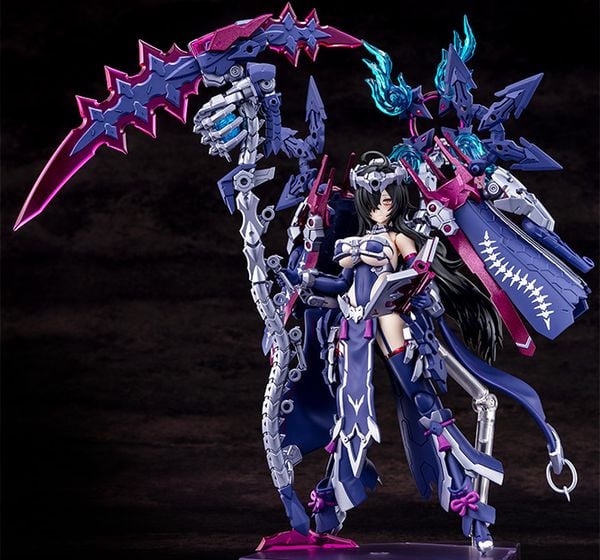 hướng dẫn lắp ráp Megami Device AUV Tsukuyomi Regalia KP702 mô hình mecha girl đáng yêu