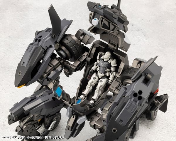 Thỏa sức sáng tạo với mô hình lắp ráp mecha Hexa Gear Veloce HG134 chất lượng từ Kotobukiya