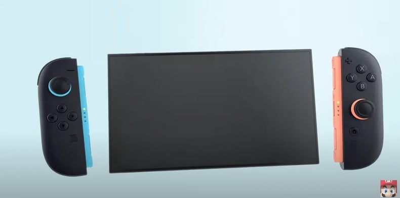 Nintendo Switch 2 là phiên bản lớn hơn của Nintendo Switch 1
