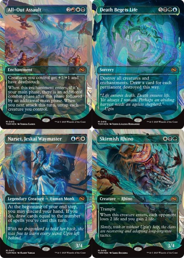 Mở bài ngẫu nhiên nhận nhiều thẻ hiếm với Magic The Gathering Tarkir Dragonstorm Collector Booster