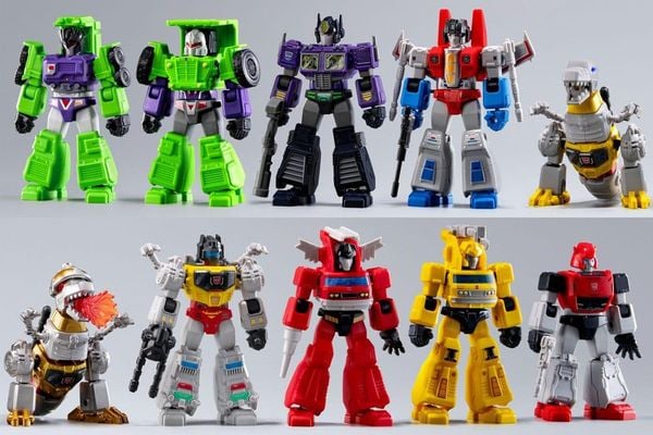 Cửa hàng chuyên bán Transformers Galaxy Version 02 SOS Blind Box Figures - Blokees 71102 Mô hình chính hãng ngẫu nhiên mua trang trí trưng bày làm quà tặng