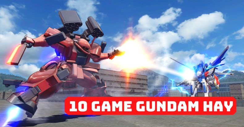 10 game robot gundam đáng chơi