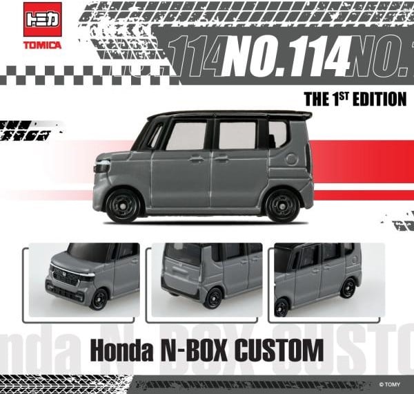 Xe Tomica No. 114 Honda N Box Special First Edition thích hợp làm quà tặng sinh nhật