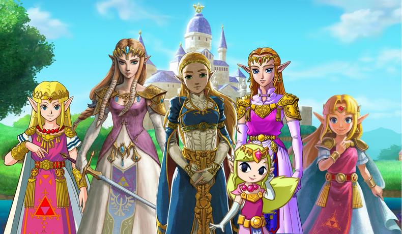 Zelda là công chúa xuất thân cao quý và là hiện thân của nữ thần Hylia