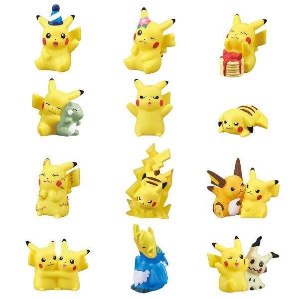 12 mẫu Pokemon Kids Pikachu Pika Pika Assembly