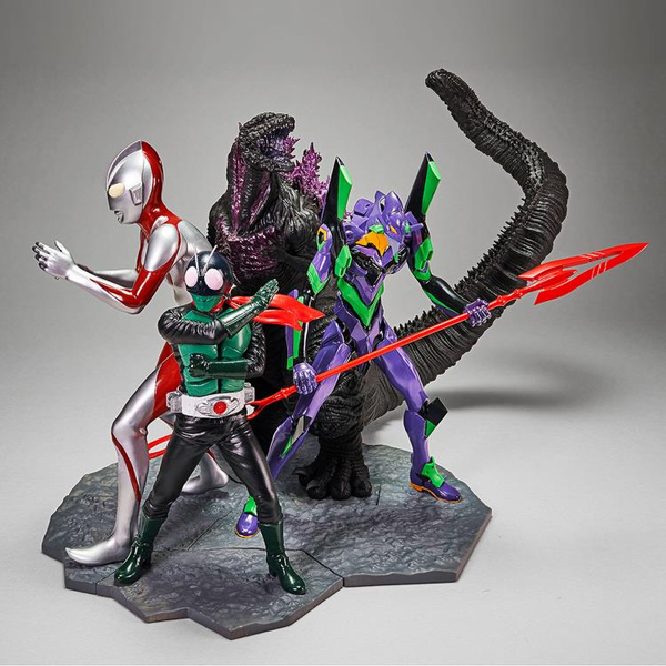 Cửa hàng mô hình bán Shin Japan Heroes Universe Art Vignette II Evangelion Unit-01 làm quà tặng trang trí sưu tầm