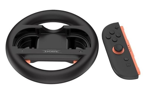 Tay Đua Xe Joy-con Nintendo Switch 2 Blue Orange DOBE TNS-3196 có thiết kế tinh tế, dễ lắp ráp