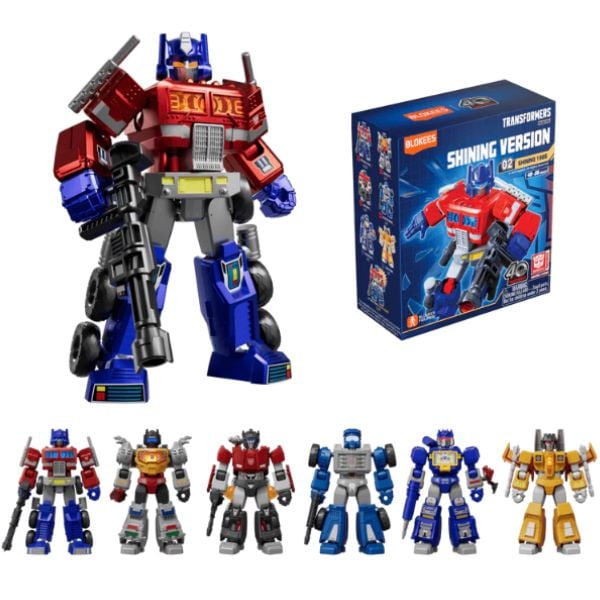 Shop bán Hộp Mù Transformers Shining Version 02 Shining 1985 Blokees 71122 mô hình ngẫu nhiên lượng tốt có giao hàng toàn quốc
