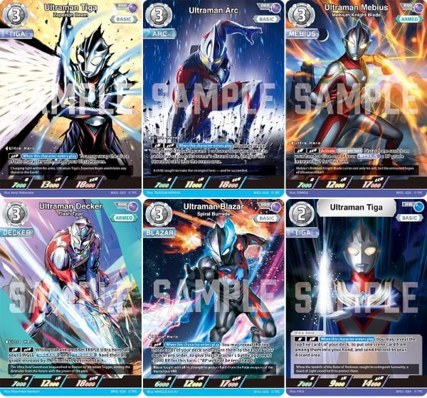 Ultraman Card Game Booster Pack Guardians Of The Earth BP01 thẻ bài chính hãng bandai mở random ngẫu nhiên mua trang trí sưu tầm