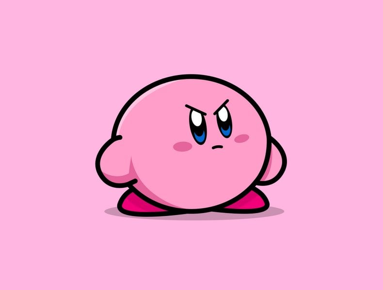 Kirby có rất nhiều biểu cảm đa dạng