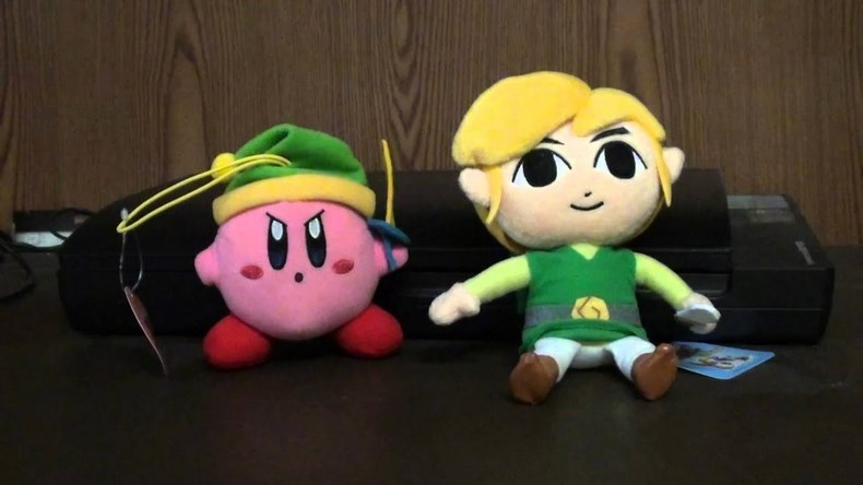 Kirby “ăn” Link và Link nguyên bản