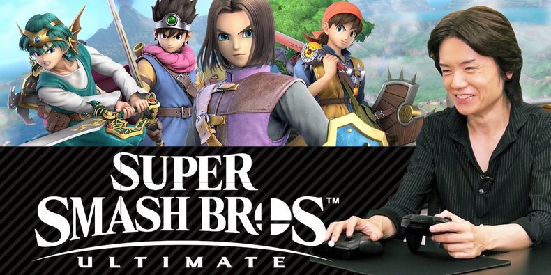 Sakurai đã hoàn thành các bản mở rộng DLC cho Super Smash Bros. Ultimate