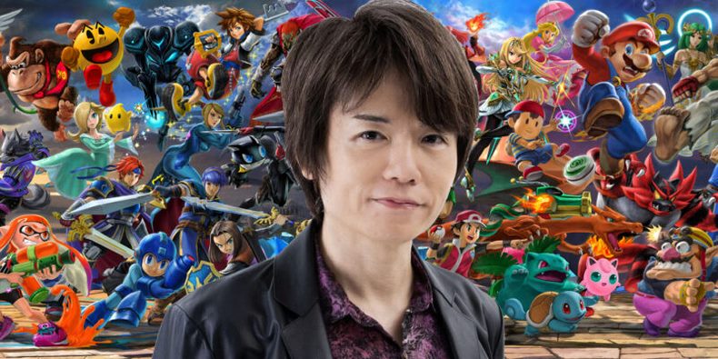 Sakurai đã hoàn thành các bản mở rộng DLC cho Super Smash Bros. Ultimate