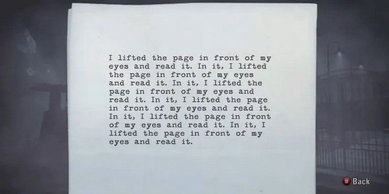 Wake Reads A Page - Alan Wake