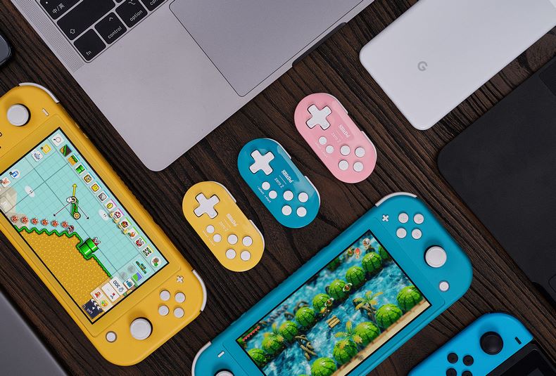Gamepad Zero 2 của 8BitDo, nhỏ gọn, nhiều màu sắc tùy chọn và tương thích tốt với di động + Switch