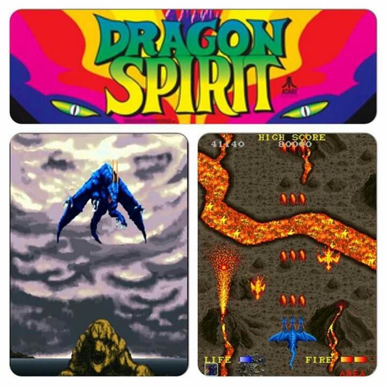 Đặc trưng của game arcade Dragon Spirit