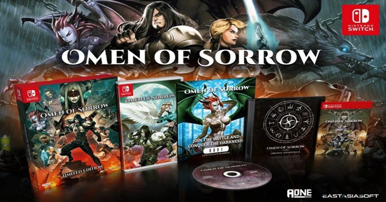 Game Omen of Sorrow vừa có mặt trên Switch, có bản vật lý
