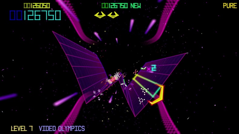Tempest 4000 trên Switch và Atari VCS
