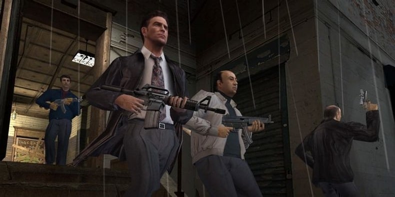 Mưa trong game Max Payne 2
