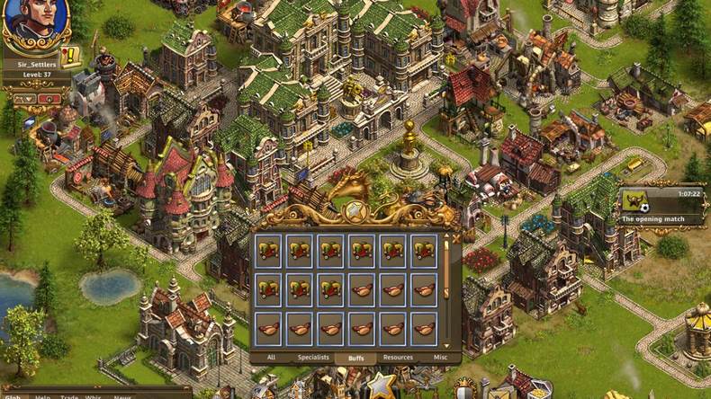 Tựa game The Settlers của Ubisoft
