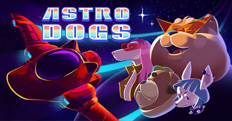 Chơi Astrodogs, bạn còn được chiêm ngưỡng những màn bắn phi thuyền kỳ