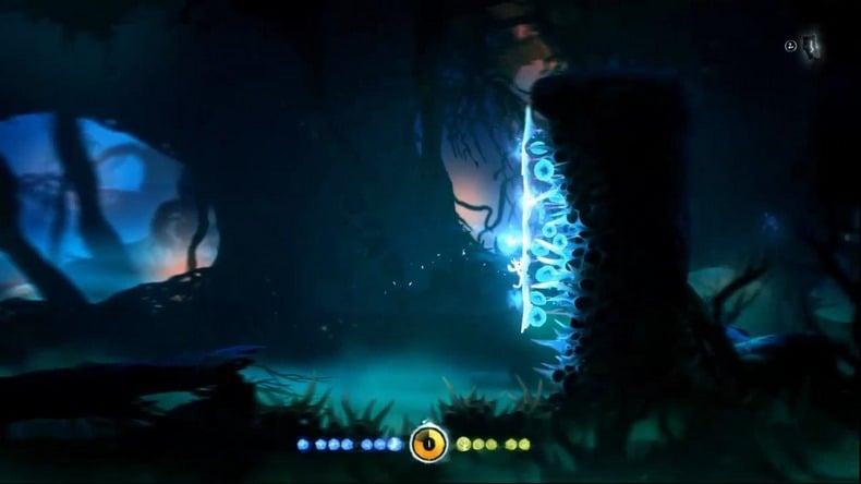 Ví dụ như trong Ori and the Blind Forest