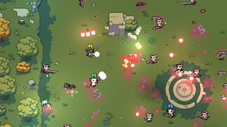 Bối cảnh trong game chính là các quần xã sinh vật khác nhau