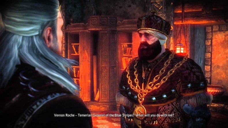 Tiếp theo Geralt cứu được Triss, Roche cứu được đứa con còn sống sót của nhà vua Foltest.