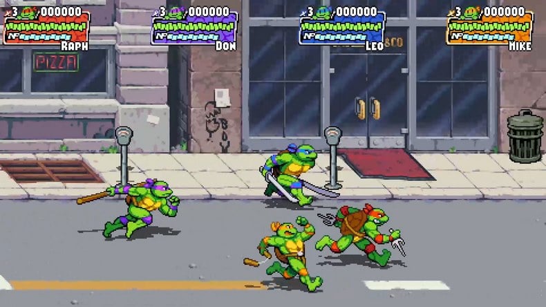 Teenage Mutant Ninja Turtles chính thức chuyển thể thành game năm 2000 trên Nintendo