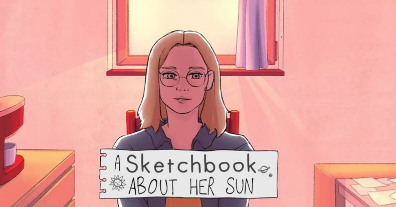 A Sketchbook About Her Sun còn gây ấn tượng bởi yếu tố hoạt hình