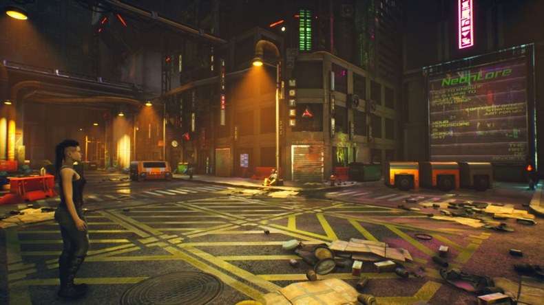 Playstige Interactive vừa ra thông báo game giải đố góc nhìn thứ nhất NeonLore