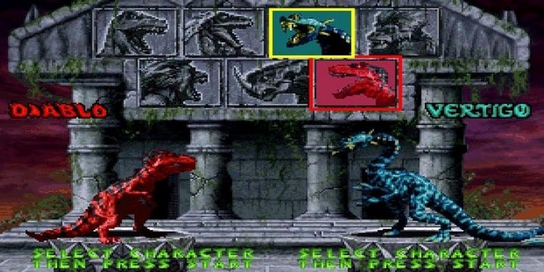 The Entire Roster - Primal Rage