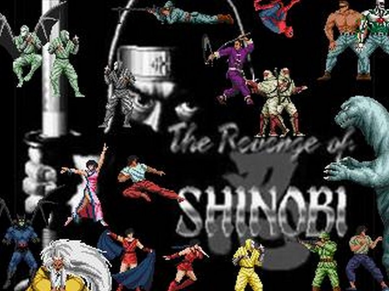 Tựa game Revenge of Shinobi
