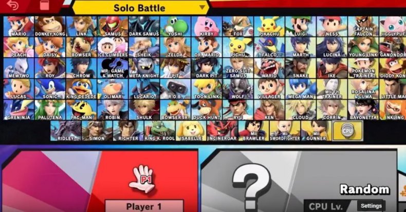 Smash Ultimate tới giờ đã có hơn 82 nhân vật