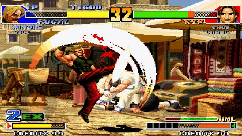 The King of Fighters giữ nguyên phong cách vốn có của Fatal Fury