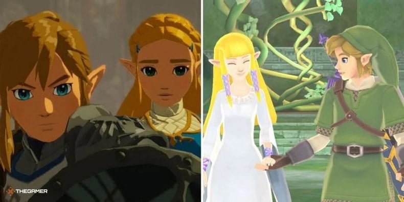 Đó là Link và Zelda trong series The legend of Zelda nổi tiếng
