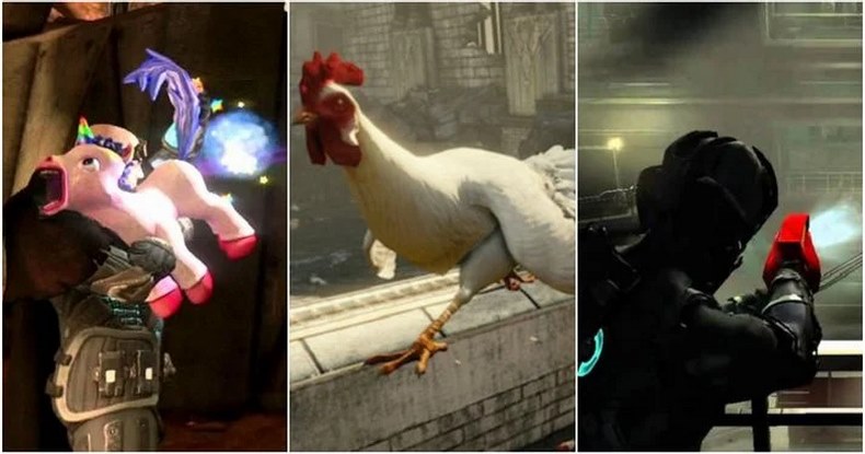 Top 10 món vũ khí hài nhất trong game